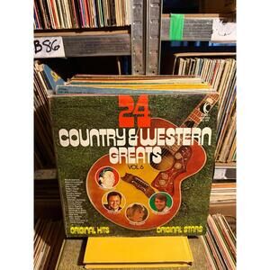 Various – 24 Country & Western Greats Vol. 6 Vinyl Record LP VG+ AB87
